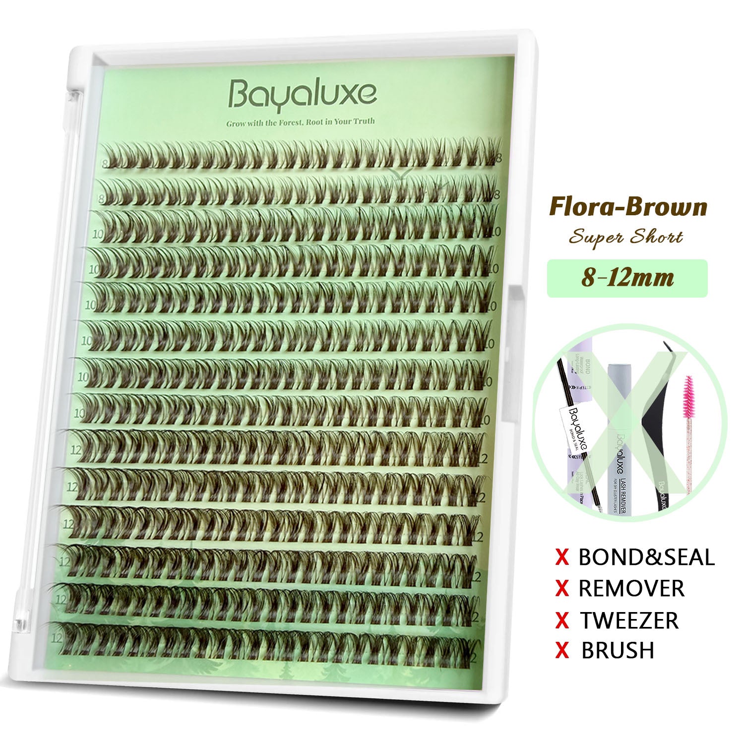 Flora Brown Lash Only