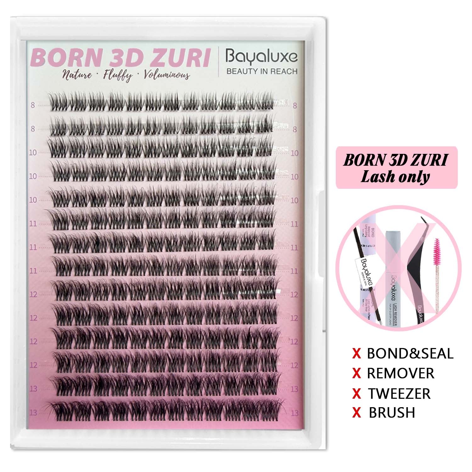 BORN 3D ZURI Lash Only