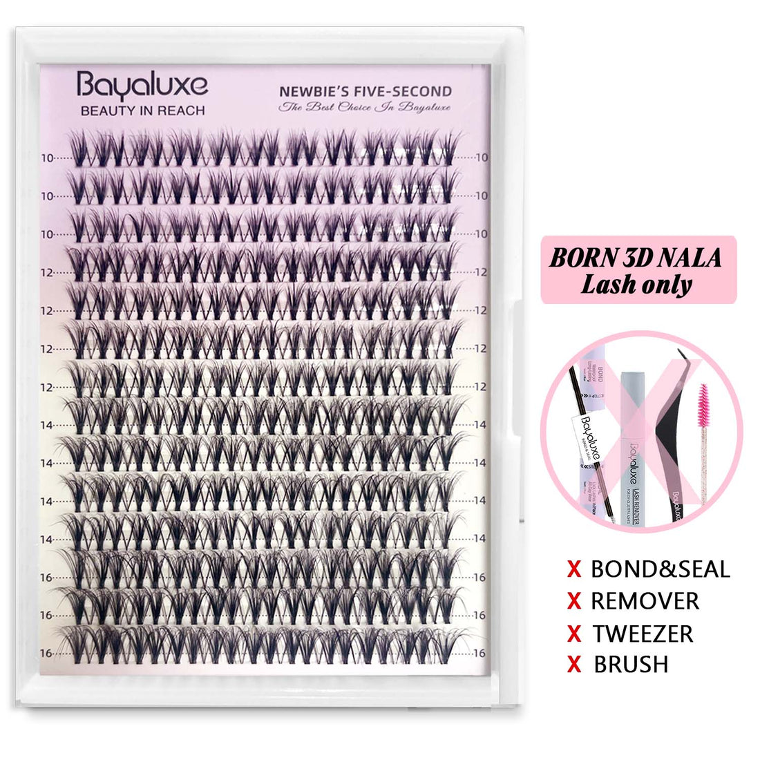 BORN 3D NALA Lash Only