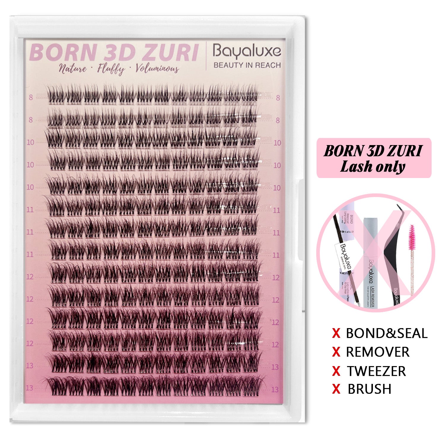 BORN 3D ZURI Lash Only